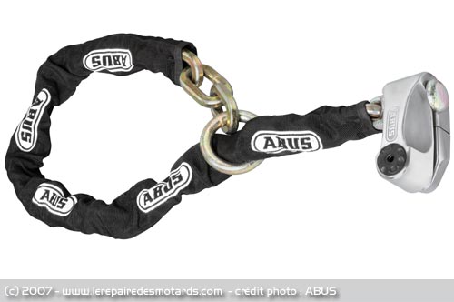 Antivol Abus 8000 detecto et chaine