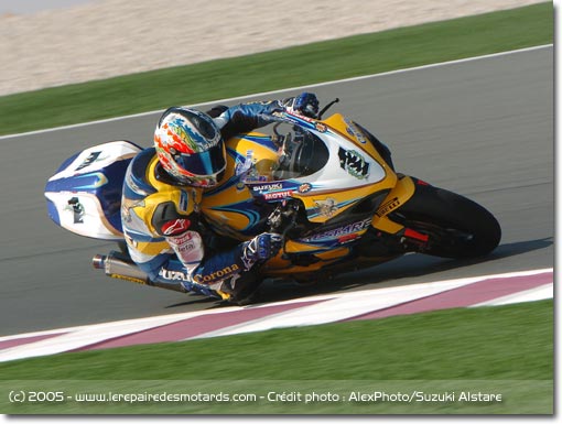 Troy Corser - essais Superbike à Losail - Qatar