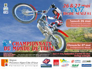 Championnat du monde de trial &agrave; Senez 