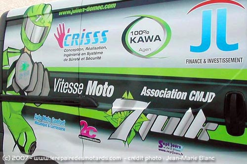 Coupe Kawasaki ER6 Moto Revue Julien Domec