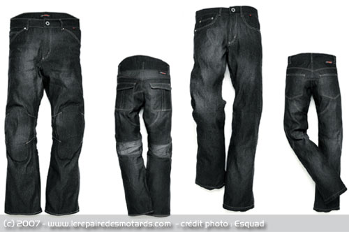 Jean Esquad Black Denim