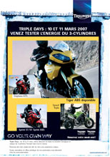 essais Triumph Triple Days