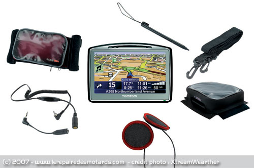 So Easy Rider Rider V2 et TomTom Go 520