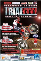 affiche Trial Indoor de Marseille