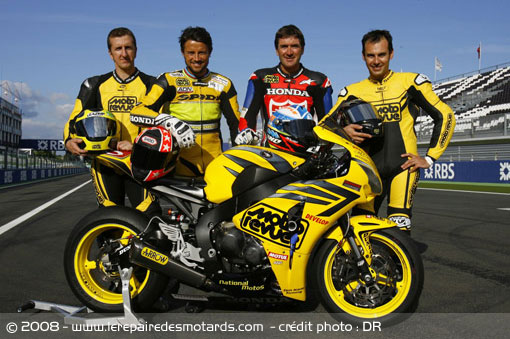 Honda Fireblade au Bol d'Or