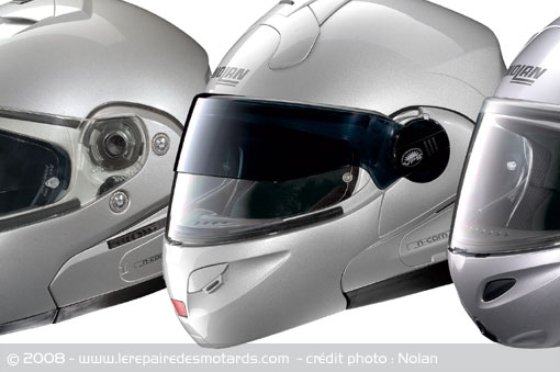 Casques ouvrables Nolan