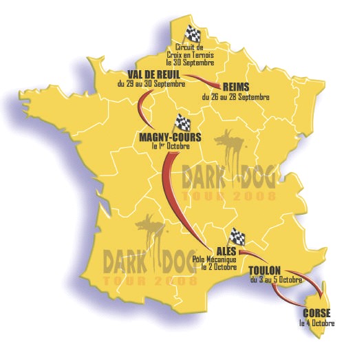 Dark Dog Tour 2008