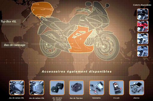 Honda CBF 600 S travel voyage