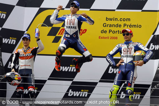 Podium MotoGP Jorge Lorenzo