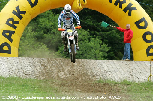 Michael Pichon pendant la Montée Auvergnate