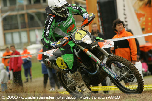 Fabien Planet à la 6e Montée Auvergante