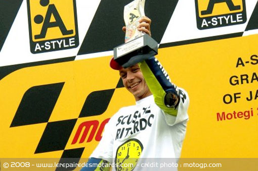 victoire de Valentino Rossi &agrave; Motegi