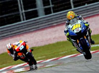 Rossi au MotoGP de Malaisie