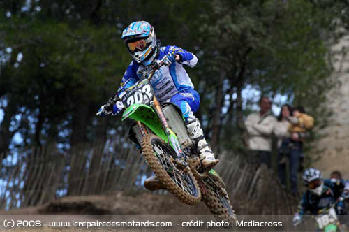 Larrieu en Motocross MX1