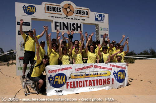 Rallye L&eacute;gende des H&eacute;ros : finish
