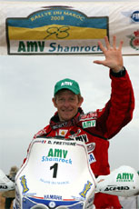 David Fr&eacute;tign&eacute; vainqueur du Rallye du Maroc