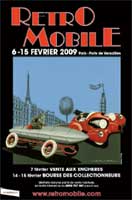 Affiche Salon R&eacute;tromobile