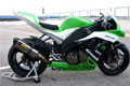 Programme endurance Kawasaki Gilles Stafler Racing guidon