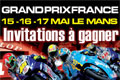 Les gagnants jeu gagner 10 places Grand Prix France moto