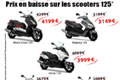 Baisses prix scooters Yamaha