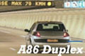  tunnel A86 s'ouvre motos