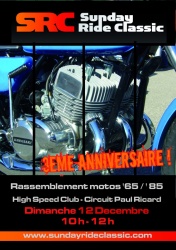 3e anniversaire Sunday Ride Classic au Circuit Paul Ricard