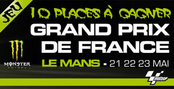 Jeu : 10 places � gagner pour le GP de France moto
