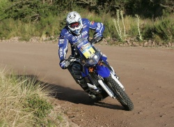 33ème édition du Dakar 2e étape : Olivier Pain du Team Yamaha Racing France Ipone