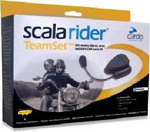 Syst me de communication Cardo Scala Rider Q2 Pro et TeamSet Pro