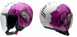 La technologie d'images 3D sur casque moto Helmets par Dezache