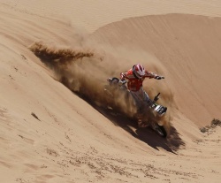 Dakar étape 10 Copiapo et Chilecito : chute dans les dunes