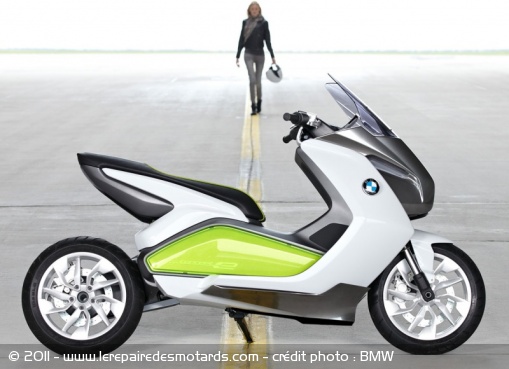 Concept e. : étude de design d'un scooter électrique BMW