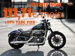 Offre de financement Harley-Davidson pour l'achat d'une Sportster Iron 883