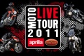 Moto Live Tour 2011  essais Aprilia Moto Guzzi