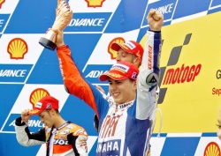 MotoGP : Lorenzo lors de son sacre en 2012 - Crédit photo : MotoGP