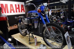 Le stand Yamaha lors du Salon Moto Légende 2011