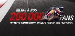 Honda dépasse les 200.000 fans sur Facebook