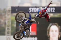 Tom Pagès au Red Bull X-Fighters de Sydney - Crédit photo : Red Bull Content Pool