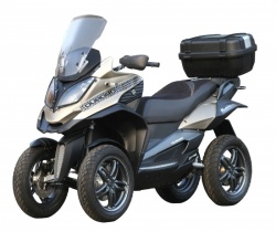 Nouveauté 2013 : scooter 4-roues Quadro Parkour 350