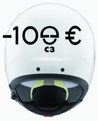 Schuberth : remise de 100€ pour l'achat d'un C3 neuf du 20 avril au 16 juin