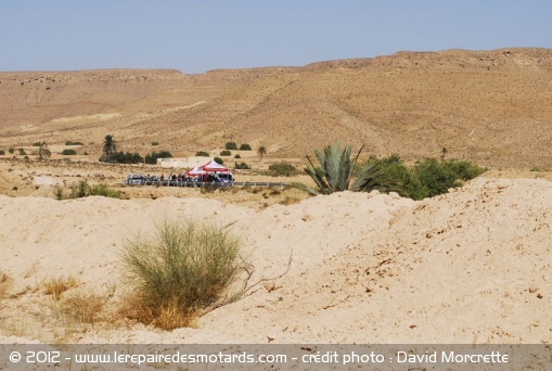 Tunisia Rally Tour : départ de la spéciale