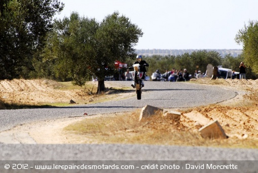 Tunisia Rally Tour : Serge Nuques dans l'étape 7