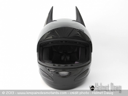 Casque Dark as Night : un casque moto à l'image de Batman