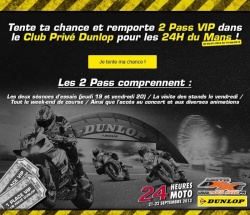 Jeu Moto Axxe : 2 pass VIP pour les 24H du Mans à gagner 