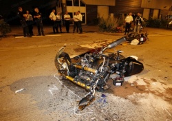 Maxéville : 2 motards tués lors d'un run - Photo : Mathieu Cugnot, L'Est Républicain