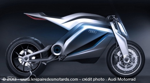 Un concept bike signé Audi Motorrad