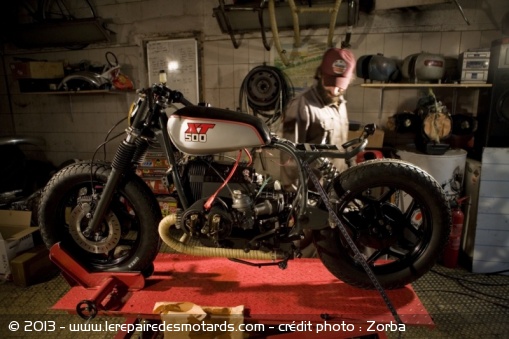 La Parisienne : une préparation signée Blitz Motorcycle
