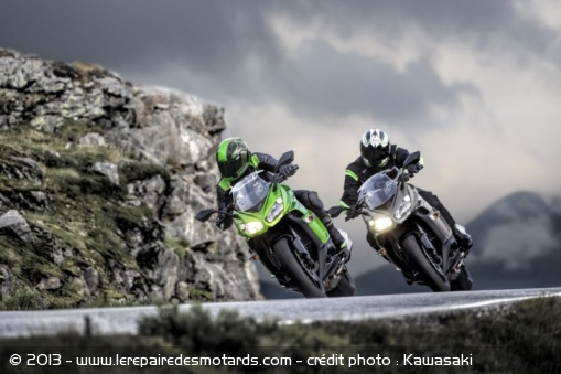 Sport-touring Kawasaki Z1000SX 2014