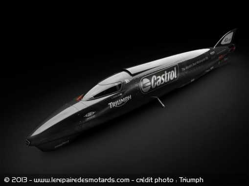 Record de vitesse : Triumph vise les 400 mph