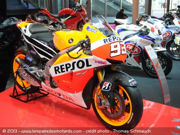 La Honda RC213V de Marc Marquez